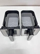 Аерофритюрниця Zepline ZP-0218 12 л (2×6 л) 4200 Вт, двокамерна мультипіч без олії, аерогриль з грилем і таймером - изображение 7