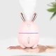 Увлажнитель воздуха зайчик Rabbit 2в1 на 300 мл детский мини персональный LED ароматизатор c подсветкой розовый - изображение 2