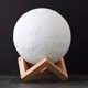 Сенсорный ночник светильник лампа луна 3D Moon Light RGB 13 см - изображение 2