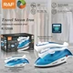 Дорожный паровой утюг 800w 220 V RAF R-1259B с керамической подошвой и резервуаром для воды 80 мл Голубой - изображение 2