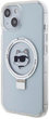 Etui Karl Lagerfeld Ring Stand Choupette Head MagSafe do Apple iPhone 15/14/13 White (KLHMP15SHMRSCHH) - obraz 1