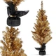 Choinka sztuczna Home Styling Collection 839020 Złota 90 cm (8719987948695) - obraz 2