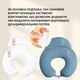 Подушка для кормления диванчик 60х70х16 см хлопок антиалергенная, для удобства мамы, с молнией - изображение 6