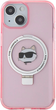 Etui Karl Lagerfeld Ring Stand Choupette Head MagSafe do Apple iPhone 15/14/13 Pink (KLHMP15SHMRSCHP) - obraz 3
