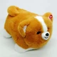 Интерактивная мягкая игрушка ToyCloud собачка Корги повторяет голос, поет, реагирует на прикосновения, закрывает глазки Рыжая - изображение 1