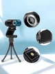 Веб-камера Full HD Webcam 1080P, 1920*1080, с микрофоном и шторкой, в комплекте с триподом - изображение 5