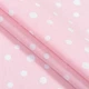 Ткань бязь ТКЧ набивная горох розовый (140г/м.кв150см пог.м) 182792 - изображение 1