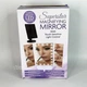 Зеркало тройное настольное с подсветкой на подставке Superstar Magnifying Mirror складное прямоугольное LED-зеркало для макияжа с увеличительными секциями 2х/3х и органайзером Белое, MM-001-White - изображение 13