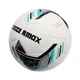 Мяч футбольный SOCCER MAX размер 5 гибридный шов, бело-зеленый - изображение 1