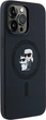 Панель Karl Lagerfeld Silicone Karl & Choupette Ring MagSafe для iPhone 14 Pro Black (3666339254025) - зображення 4