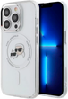 Панель Karl Lagerfeld IML Metal Karl&Choupette Head MagSafe для iPhone 14 Pro Max White (KLHMP14XHLSKCH) - зображення 1