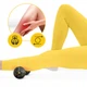 Массажный мяч двойной 4FIZJO EPP DuoBall 08 Black/Gold (P-5907739314802) - изображение 3