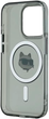 Панель Karl Lagerfeld IML Metal Choupette Head MagSafe do Apple iPhone 15 Pro Max Black (KLHMP15XHLSCHK) - зображення 4