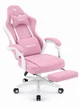 Геймерське крісло Hell's HC-1015 Pink White 5907196010989 - изображение 7