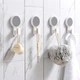 Крючок клеящийся MBM HOME BP-6 WHITE пластиковый белый - изображение 5