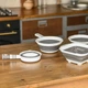 Друшляк складаний MBM HOME KP-79 WHITE/GRAY біло-сірий - зображення 5
