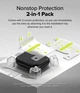 Защитная плёнка Ringke Dual Easy Pro Film 2-pack для Apple Watch 10/11 46mm Clear (D2P1022) - изображение 3
