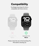 Защитная плёнка Ringke Dual Easy Pro Film 2-pack для Apple Watch 10/11 46mm Clear (D2P1022) - изображение 14
