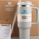 Термос термокружка Stanley Quencher H2.0 Tumbler из нержавеющей стали 1,18 л Cloud KT6007824 - изображение 1