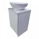 Пластиковая напольная тумба 42х42 см с чашей Мона - изображение 4