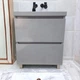 Пластикова тумба для підлоги Ламі Grey 3297 tought 50 см - изображение 4
