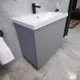 Тумба пластикова підвісна Grey Ламі 3297 tought 110 см - зображення 5