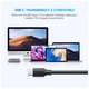 Дата кабель USB-C 3.1 to Micro USB 3.0 1.0m 3A US312 black Ugreen (20103) - изображение 6