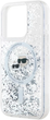 Панель Karl Lagerfeld Liquid Glitter Karl&Choupette Head Magsafe do Apple iPhone 15 Pro Transparent (KLHMP15LLGKCSGH) - зображення 4