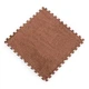 Пол-пазл Sticker Wall плюшевый КОРИЧНЕВЫЙ 60*60*1cm (D) SW-00002083 - изображение 1