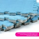 Підлога-пазл плюшевий БЛАКИТНИЙ 30*30*1cm (D) SW-00002090 - зображення 5