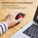 Мышь для трекбола для левой руки ELECOM EX-G, беспроводная USB 2,4 ГГц, эргономичная - изображение 3