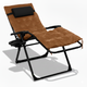 Кресло-шезлонг LEOBRO Zero Gravity Premium Plus Brown Velvet (LB-ZGC-K3-BRN) - изображение 4
