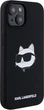 Etui plecki Karl Lagerfeld Silicone Choupette Head MagSafe do Apple iPhone 15 Plus / 14 Plus Black (3666339257279) - obraz 4