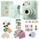 Fujifilm Instax Mini 12 Mint Green (Мʼятний) / Подарунковий набір All-in-One / Камера + Чохол + 20 фото + Альбом 64 фото + аксесуари (рамки, лінзи) / Premium Set - изображение 1
