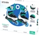 Дитячі ролики регульовані Spokey JOY 31–34 Зелено-блакитні 942276 (5905339422767) - зображення 9