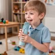Караоке микрофон детский LOSSO KIDS K9 Premium, голубой - изображение 2