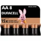 Батарейка Duracell AA лужні 8 шт. в упаковці (5000394006522 / 81417083 / 81480361) - изображение 1