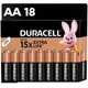 Батарейка Duracell AA лужні 18 шт. в упаковці (5000394107519 / 5006192) - зображення 1