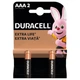 Батарейка Duracell AAA лужні 2 шт. в упаковці (5000394058170 / 81484984) - изображение 2