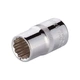 Головка торцевая Intertool двенадцатигранная 1/2" 14мм (ET-0214) - изображение 1