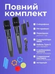 Беспроводной микрофон для караоке Sing-e ZQS-2M502 комплект из 2 шт Серый 57222 - изображение 6