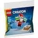 Конструктор LEGO Christmas Рождественские забавы с дымоходом с Сантой 60 деталей (30692) - изображение 1