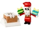 Конструктор LEGO Christmas Рождественские забавы с дымоходом с Сантой 60 деталей (30692) - изображение 2