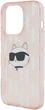 Панель Karl Lagerfeld IML Choupette Head & Monogram для Apple iPhone 13 Pro Pink (KLHCP13LHKLPCHP) - зображення 6