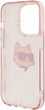 Etui Karl Lagerfeld IML Choupette Head & Monogram do Apple iPhone 13 Pro Pink (KLHCP13XHKLPCHP) - obraz 7