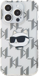 Панель Karl Lagerfeld IML Choupette Head & Monogram для Apple iPhone 15 Pro Transparent (KLHCP15LHKLPCHT) - зображення 2