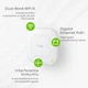 Точка доступу ZYXEL NWA50AX (NWA50AX-EU0102F) (AX1800, 1xGE, WiFi 6, 2x2 MIMO, Nebula, PoE, БП у комплекті) 26104 - зображення 6