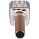 Микрофон-караоке беспроводной bluetooth WSTER WS-1688 Rose/Розовый - изображение 5