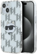 Etui Karl Lagerfeld IML Choupette Head & Monogram do Apple iPhone 13/14/15 Transparent (KLHCP15SHKLPCHT) - obraz 1