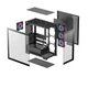 Корпус DeepCool CG580 4F панорамний огляд Black (р.Midi-Tower) - изображение 13